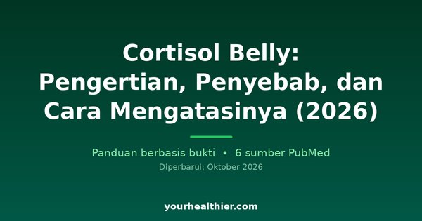 Cortisol Belly: Pengertian, Penyebab, dan Cara Mengatasinya (2026)