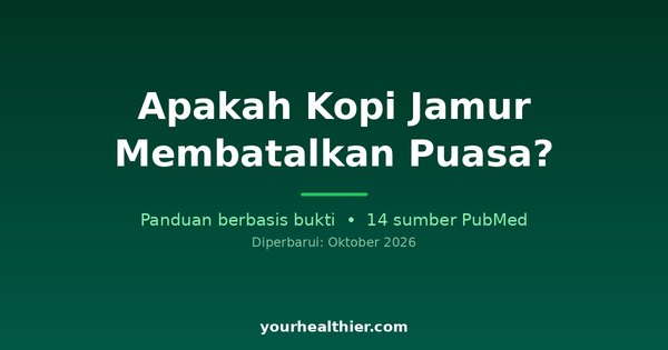 Apakah Kopi Jamur Membatalkan Puasa?