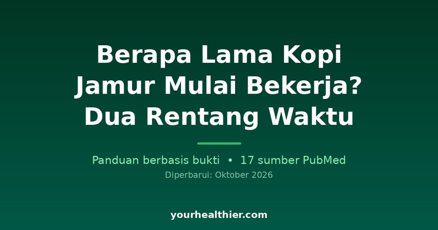 Berapa Lama Kopi Jamur Mulai Bekerja? Dua Rentang Waktu