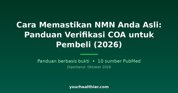 Cara Memastikan NMN Anda Asli: Panduan Verifikasi COA untuk Pembeli (2026)