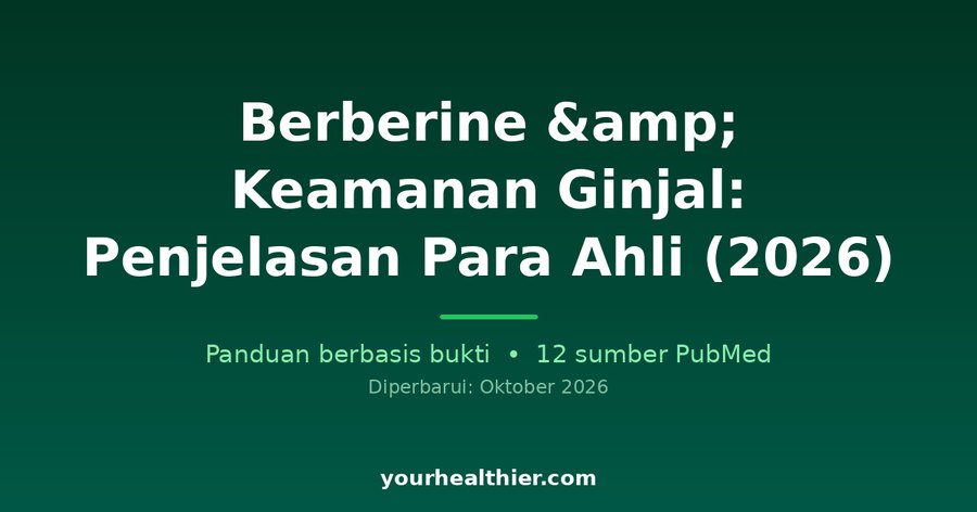 Berberine & Keamanan Ginjal: Penjelasan Para Ahli (2026)