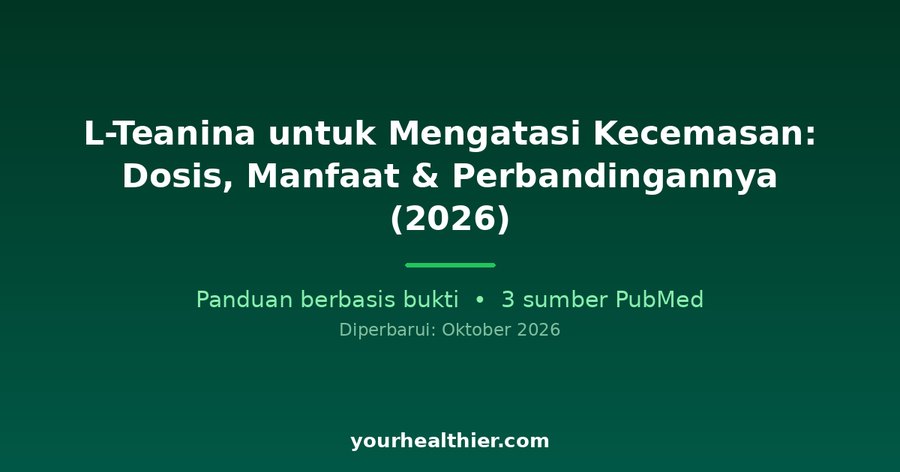 L-Teanina untuk Mengatasi Kecemasan: Dosis, Manfaat & Perbandingannya (2026)