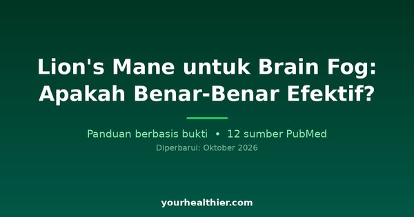 Lion’s Mane untuk Brain Fog: Apakah Benar-Benar Efektif?