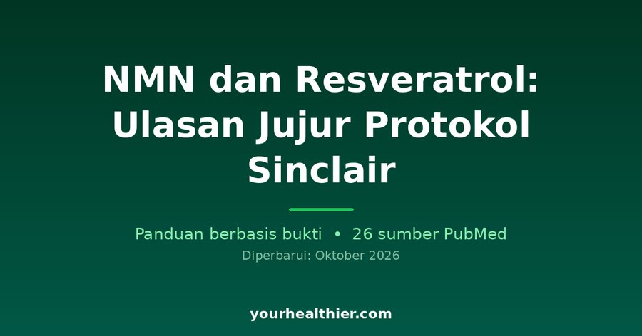 NMN dan Resveratrol: Ulasan Jujur Protokol Sinclair