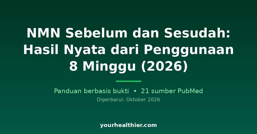 NMN Sebelum dan Sesudah: Hasil Nyata dari Penggunaan 8 Minggu (2026)