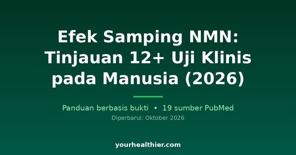 Efek Samping NMN: Tinjauan 12+ Uji Klinis pada Manusia (2026)