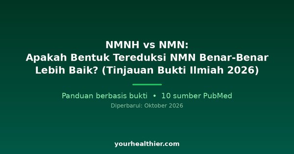 NMNH vs NMN: Apakah Bentuk Tereduksi NMN Benar-Benar Lebih Baik? (Tinjauan Bukti Ilmiah 2026)