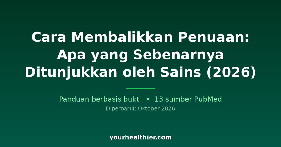 Cara Membalikkan Penuaan: Apa yang Sebenarnya Ditunjukkan oleh Sains (2026)