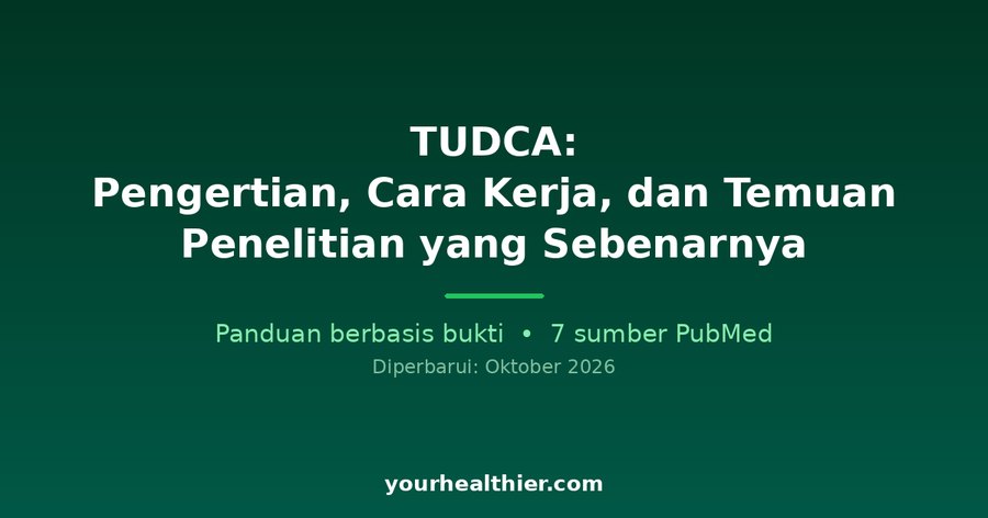 TUDCA: Pengertian, Cara Kerja, dan Temuan Penelitian yang Sebenarnya